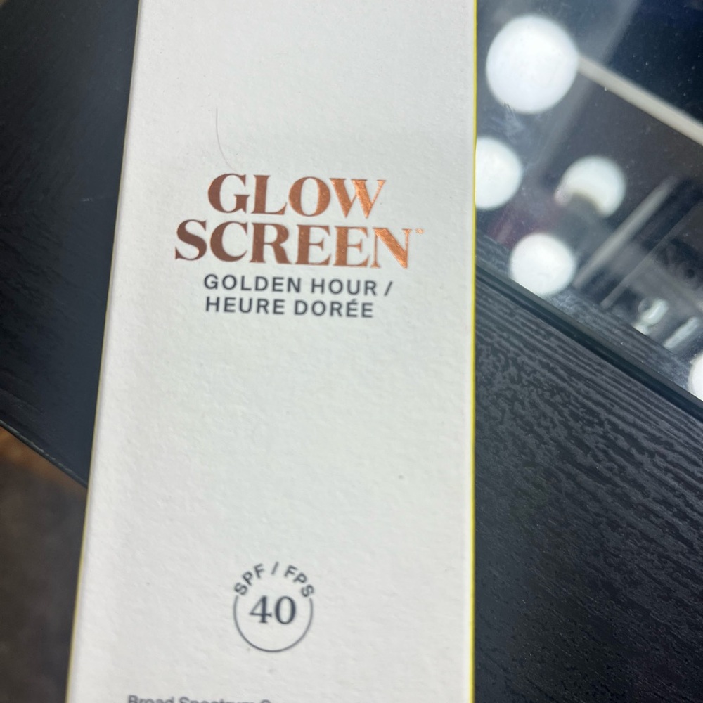 Supergoop! Gold and White Suncare Glow Screen SPF 40